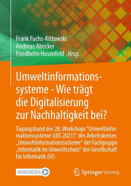 Produktbild: Umweltinformationssysteme - Wie tr&auml;gt die Digitalisierung zur Nachhaltigkeit bei?