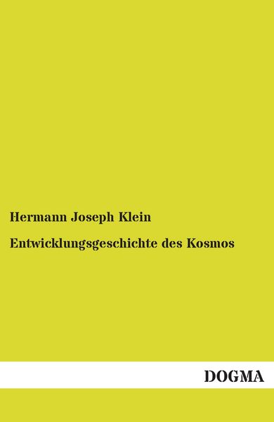 Produktbild: Entwicklungsgeschichte des Kosmos