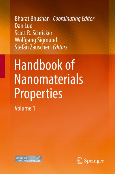 Produktbild: Handbook of Nanomaterials Properties