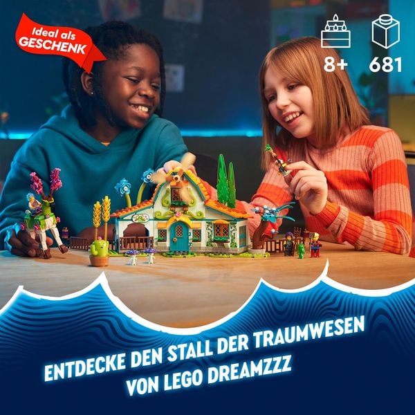 Produktbild: LEGO DREAMZzz 71459 Stall der Traumwesen, Fantasie-Stall-Spielzeug