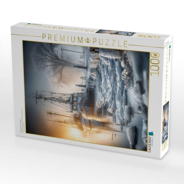 Produktbild: CALVENDO Puzzle Wintertr&auml;ume am Meer | 1000 Teile Lege-Gr&ouml;&szlig;e 64x48cm Foto-Puzzle f&uuml;r gl&uuml;ckliche Stunden
