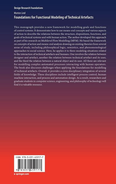 Produktbild: Foundations for Functional Modeling of Technical Artefacts