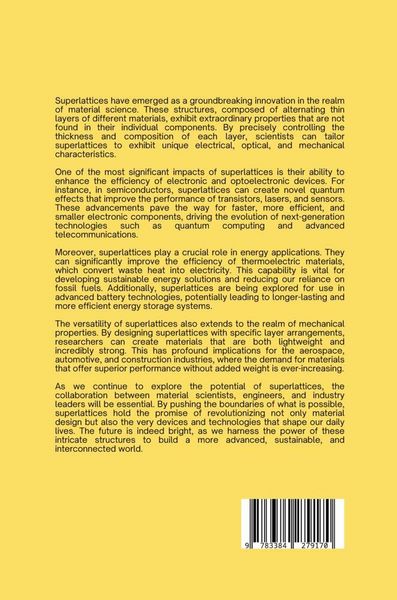 Produktbild: Shaping the Future: How Superlattices Revolutionize Material Design and Devices