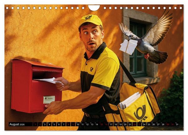 Produktbild: Lach dich durch den Feierabend &ndash; Alltagssatire f&uuml;r Berufst&auml;tige (Wandkalender 2026 DIN A4 quer), CALVENDO Monatskalender