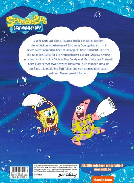 Produktbild: SpongeBob Schwammkopf: Meine liebsten Gutenachtgeschichten