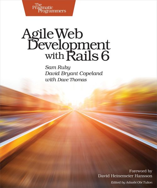Produktbild: Agile Web Development with Rails 6