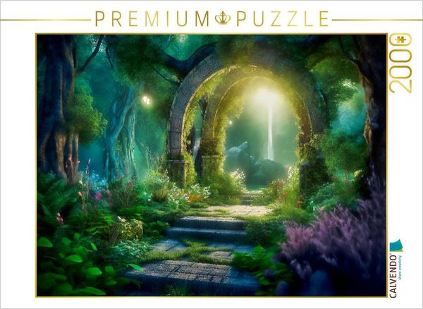 CALVENDO Puzzle Ein Motiv aus dem Kalender Im Reich der Elben | 2000 Teile Lege-Größe 90x67cm Foto-Puzzle für glückliche Stunden