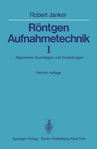 Produktbild: R&ouml;ntgen-Aufnahmetechnik