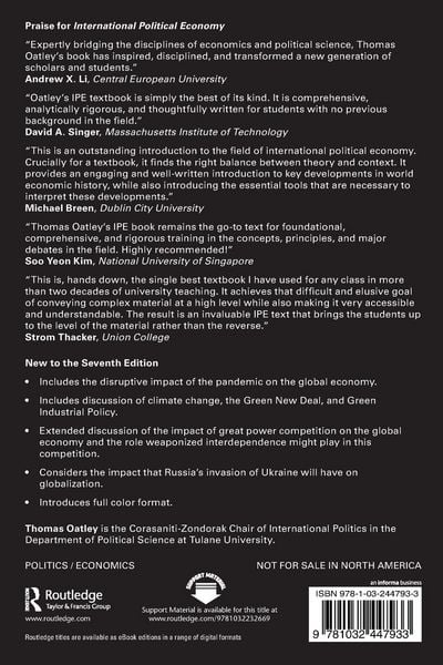 Produktbild: International Political Economy