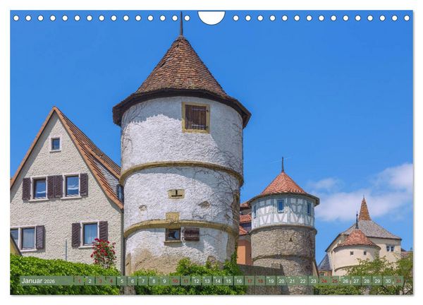 Produktbild: Romantisches Mainfranken (Wandkalender 2026 DIN A4 quer), CALVENDO Monatskalender