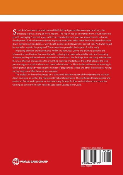 Produktbild: Improving Maternal and Reproductive Health in South Asia