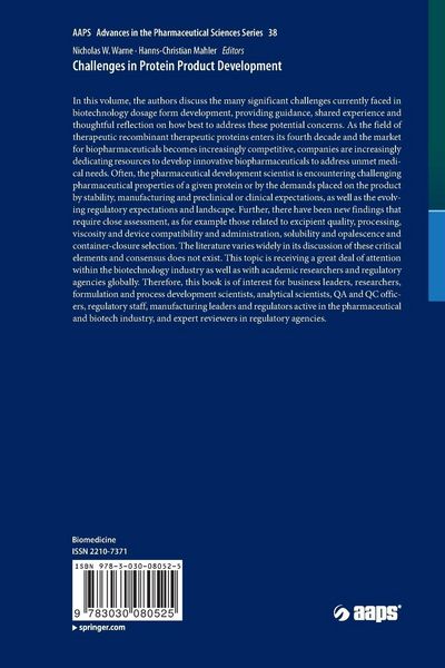 Produktbild: Challenges in Protein Product Development