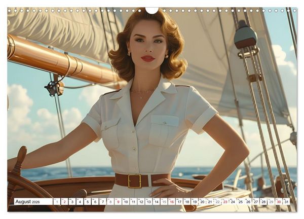Produktbild: Sehnsucht nach Segeln (Wandkalender 2026 DIN A3 quer), CALVENDO Monatskalender