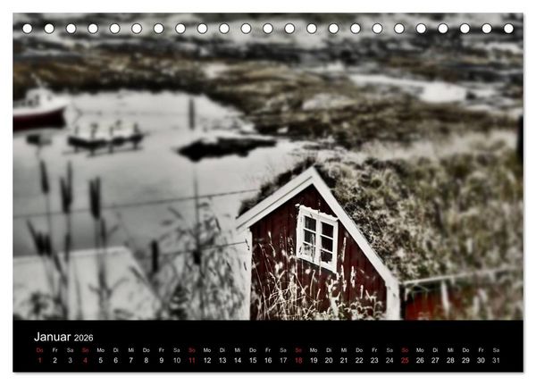 Produktbild: Atemberaubendes Norwegen (Tischkalender 2026 DIN A5 quer), CALVENDO Monatskalender