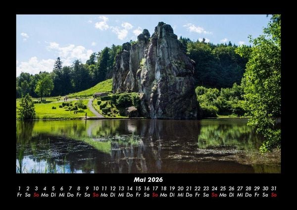 Produktbild: Die Seen der Erde 2026 Fotokalender DIN A3