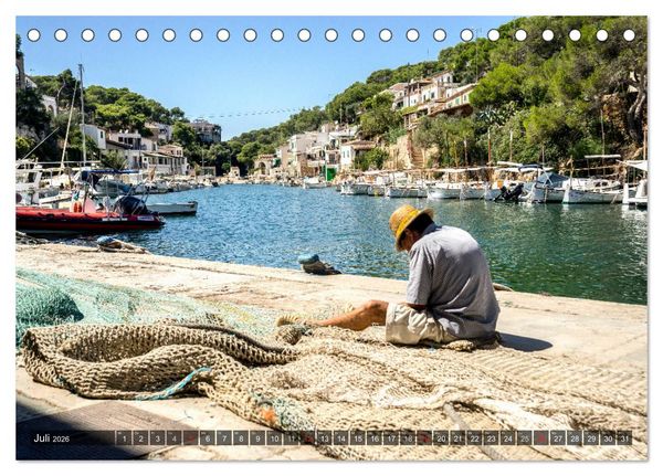 Produktbild: Mallorca - Flair einer Insel (Tischkalender 2026 DIN A5 quer), CALVENDO Monatskalender