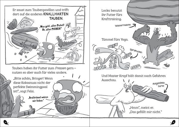 Produktbild: Knallharte Tauben bei&szlig;en sich durch (Band 6)