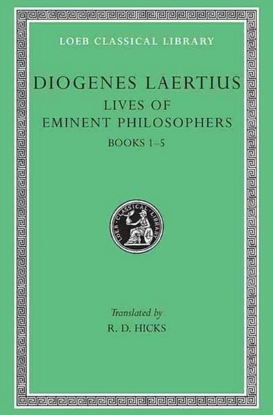 Produktbild: Lives of Eminent Philosophers, Volume I - Books 1-5