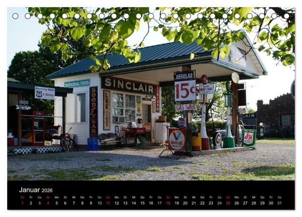 Produktbild: USA Highlights 2026 (Tischkalender 2026 DIN A5 quer), CALVENDO Monatskalender
