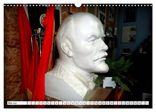 Produktbild: LENIN LEBT - Bilder einer Ikone (Wandkalender 2026 DIN A3 quer), CALVENDO Monatskalender