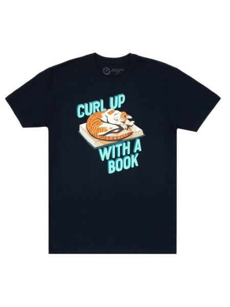Produktbild: Curl Up with a Book Unisex T-Shirt Small