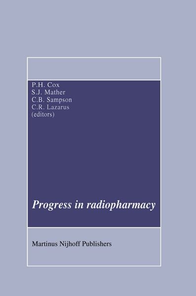 Produktbild: Progress in Radiopharmacy