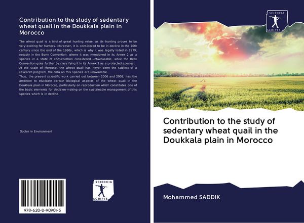 Produktbild: Contribution to the study of sedentary wheat quail in the Doukkala plain in Morocco