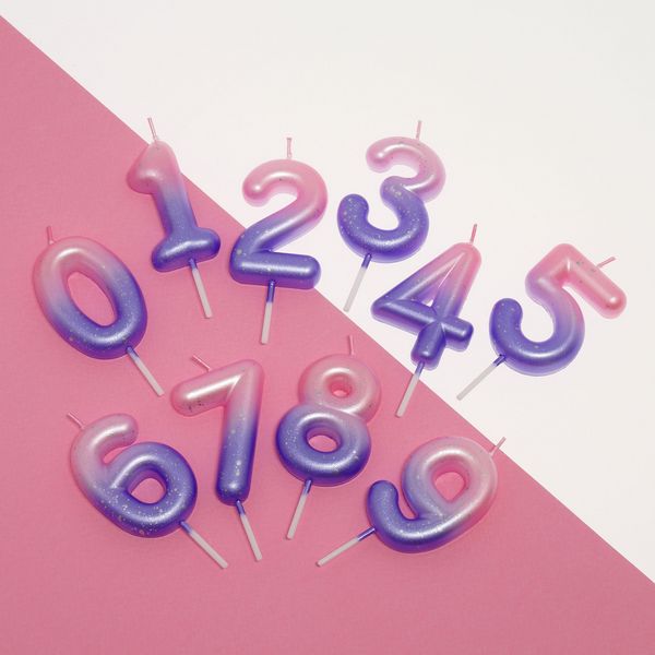 Produktbild: Legami Geburtstagskerze - Happy Birthday - Pink - 0