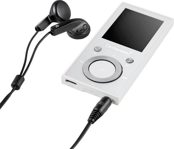 Produktbild: Intenso Music Walker MP3-Player 64GB Wei&szlig; Bluetooth&reg;