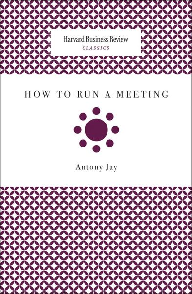 Produktbild: How to Run a Meeting