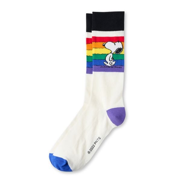 Produktbild: Snoopy Socken Rainbow Stripes, 42-46