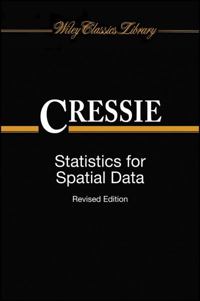 Produktbild: Statistics for Spatial Data
