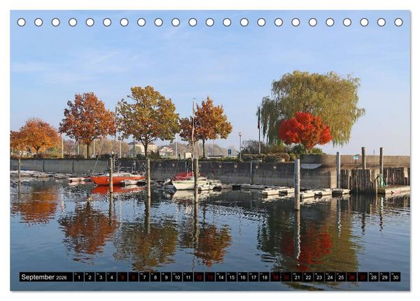 Produktbild: Sehenswerter Bodensee (Tischkalender 2026 DIN A5 quer), CALVENDO Monatskalender