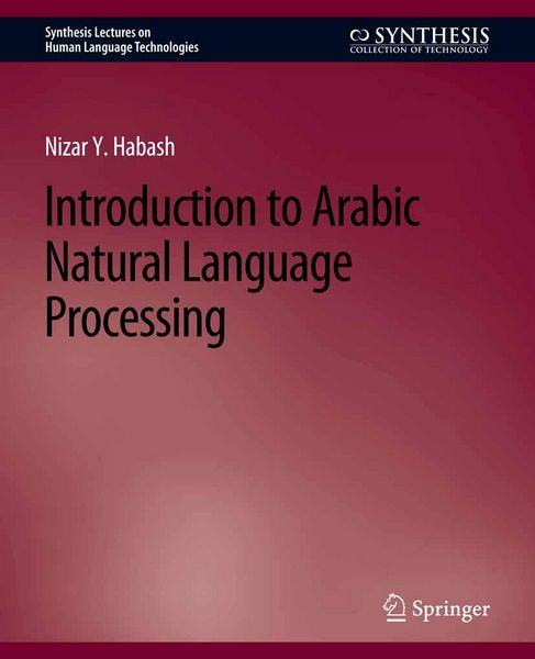 Produktbild: Introduction to Arabic Natural Language Processing