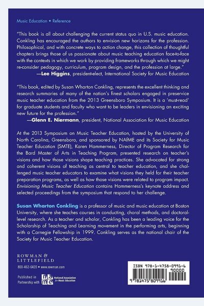 Produktbild: Envisioning Music Teacher Education