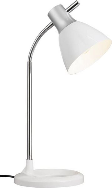 Produktbild: Brilliant Jan 92762/05 Tischlampe Energiesparlampe E27 40W Wei&szlig;