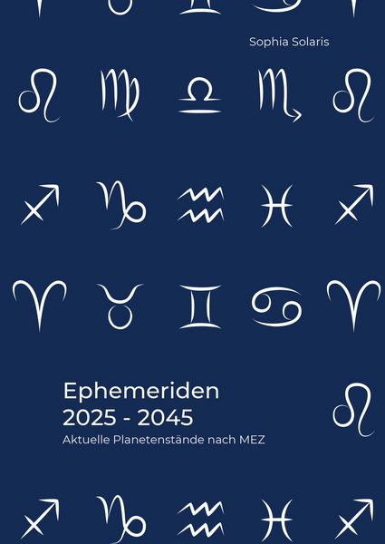 Produktbild: Ephemeriden 2025 bis 2045
