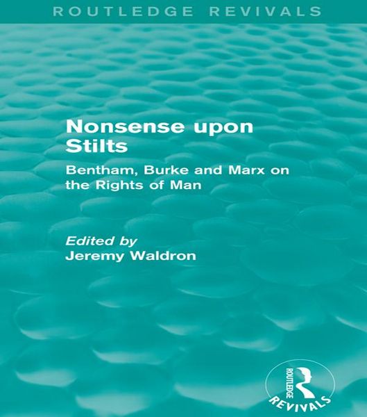 Produktbild: Nonsense upon Stilts (Routledge Revivals)