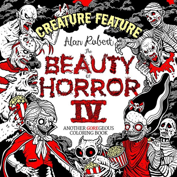 Produktbild: The Beauty of Horror 4: Creature Feature Coloring Book