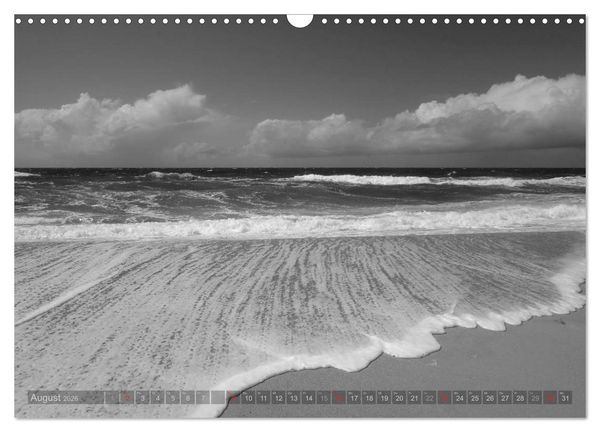 Produktbild: 54&deg;54'57"N 8&deg;19'51"E SYLT (Wandkalender 2026 DIN A3 quer), CALVENDO Monatskalender