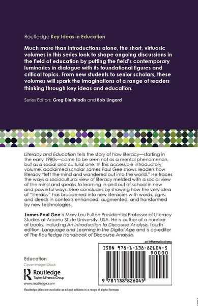 Produktbild: Literacy and Education