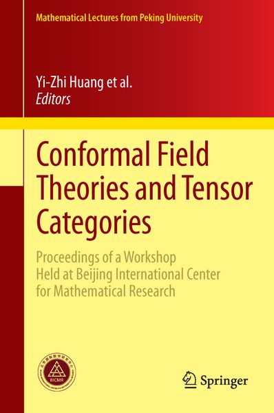 Produktbild: Conformal Field Theories and Tensor Categories