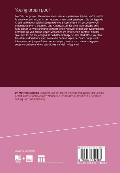 Produktbild: Young urban poor