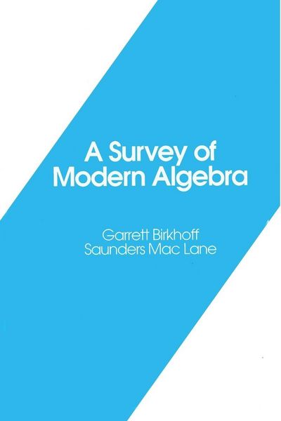 Produktbild: A Survey of Modern Algebra