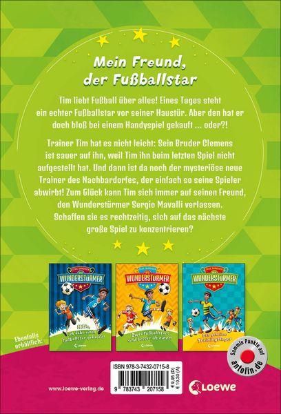 Produktbild: Der Wunderst&uuml;rmer (Band 4) - Der heimliche Spielertransfer