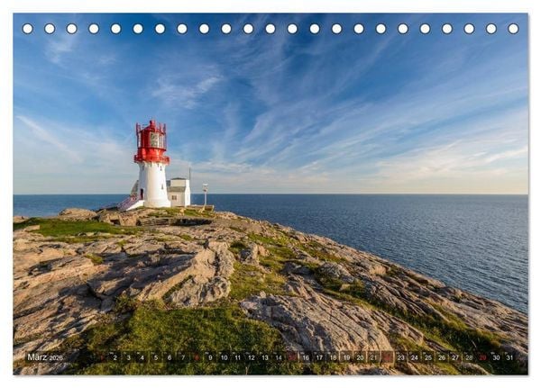 Produktbild: Norwegens S&uuml;den (Tischkalender 2026 DIN A5 quer), CALVENDO Monatskalender