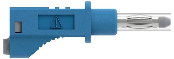 Produktbild: Electro PJP 2210/600V-CD1-25BL Messleitung Steckanschluss 4mm 25cm Blau 1St.