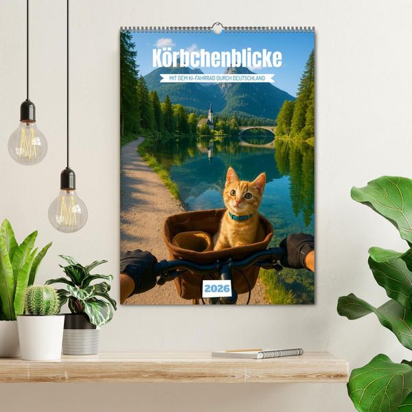 Produktbild: K&ouml;rbchenblicke (Wandkalender 2026 DIN A2 hoch), CALVENDO Monatskalender