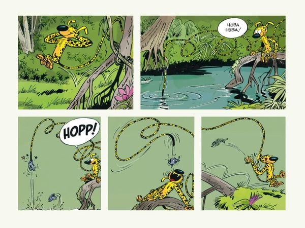 Produktbild: Huba! - Eine Marsupilami-Liebesgeschichte (Hochwertige Jubil&auml;umsedition 100 Jahre Franquin)