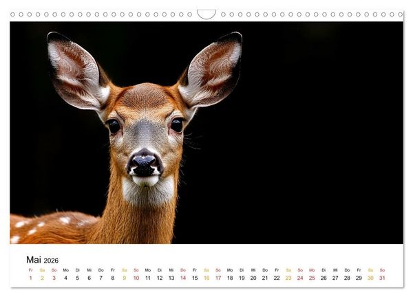 Produktbild: Wilde Heimat - Tiere unserer Natur (Wandkalender 2026 DIN A3 quer), CALVENDO Monatskalender